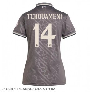 Real Madrid Aurelien Tchouameni #14 Tredjetrøje Dame 2024-25 Kortærmet